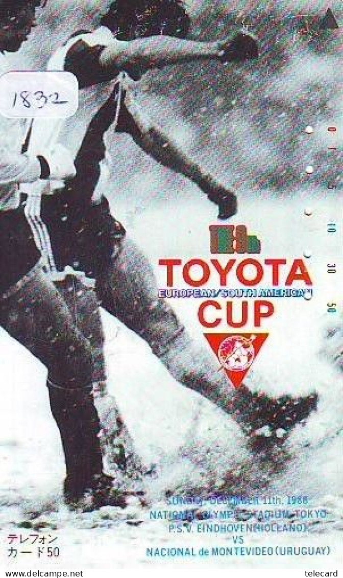 Télécarte  * TOYOTA CUP * FOOTBALL  (1832) Phonecard  * VOITURE * Auto CAR * TELEFONKARTE - Coches