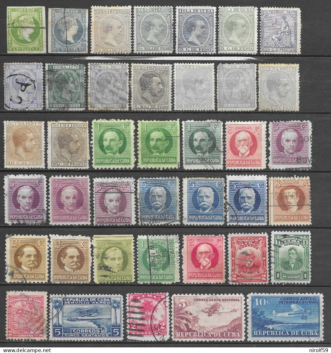 Cuba - 40 Stamps Small Lot - Collections, Lots & Séries