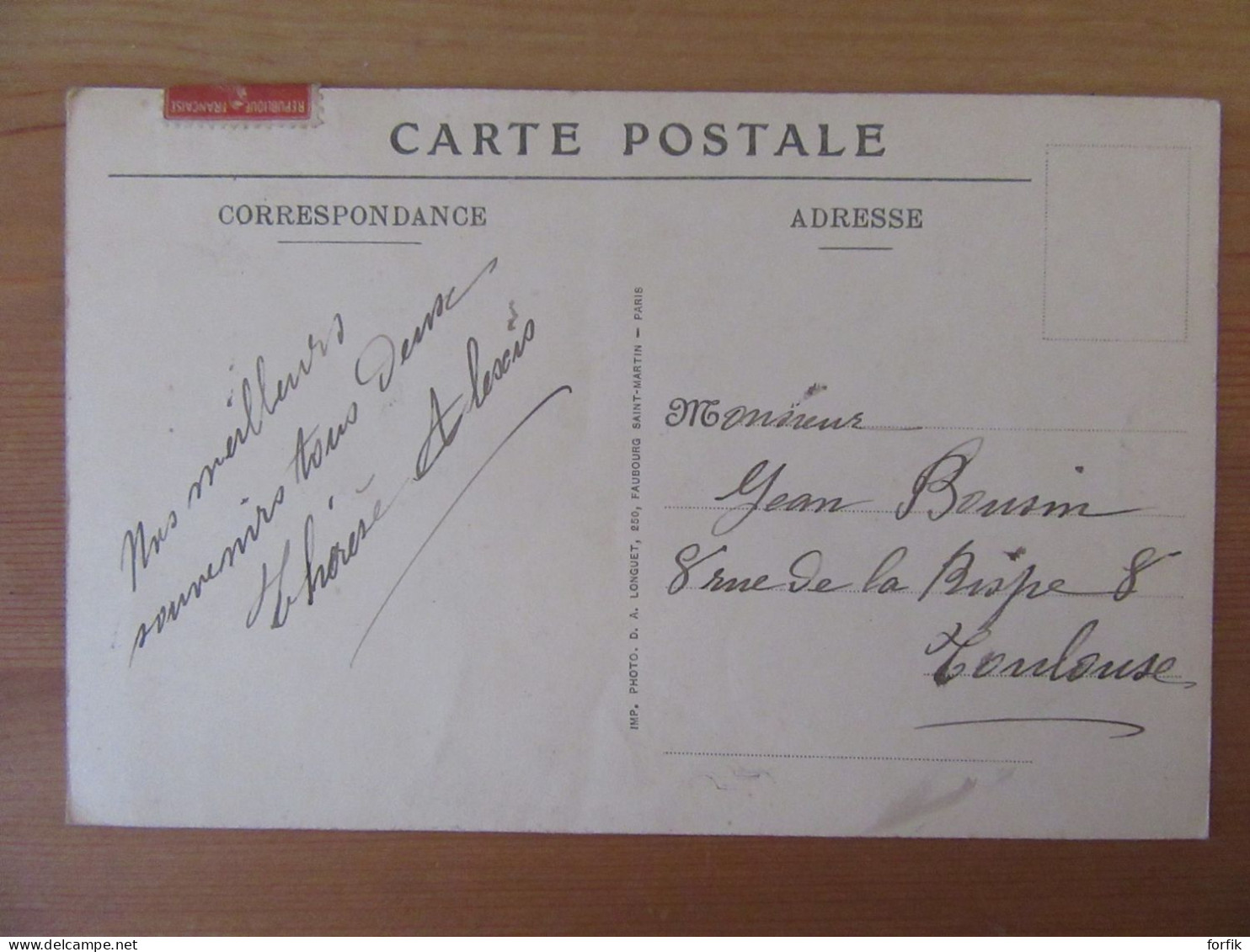 Auby (Nord) N°605 - Nos Régions Dévastées - La Place, La Mairie Et L'Eglise - Carte Circulée - Auby