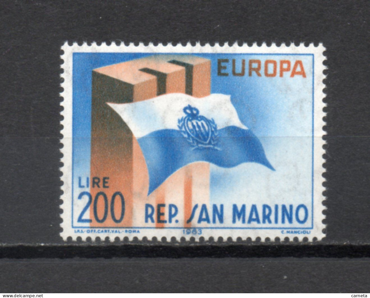 SAINT MARIN   N° 604  NEUF SANS CHARNIERE    COTE  1.00€    EUROPA  VOIR DESCRIPTION - Neufs