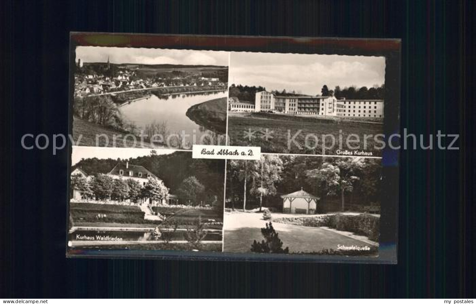 42287014 Bad Abbach Donaupartie Gr Kurhaus Waldfrieden Schwefelquelle Alkofen - Bad Abbach