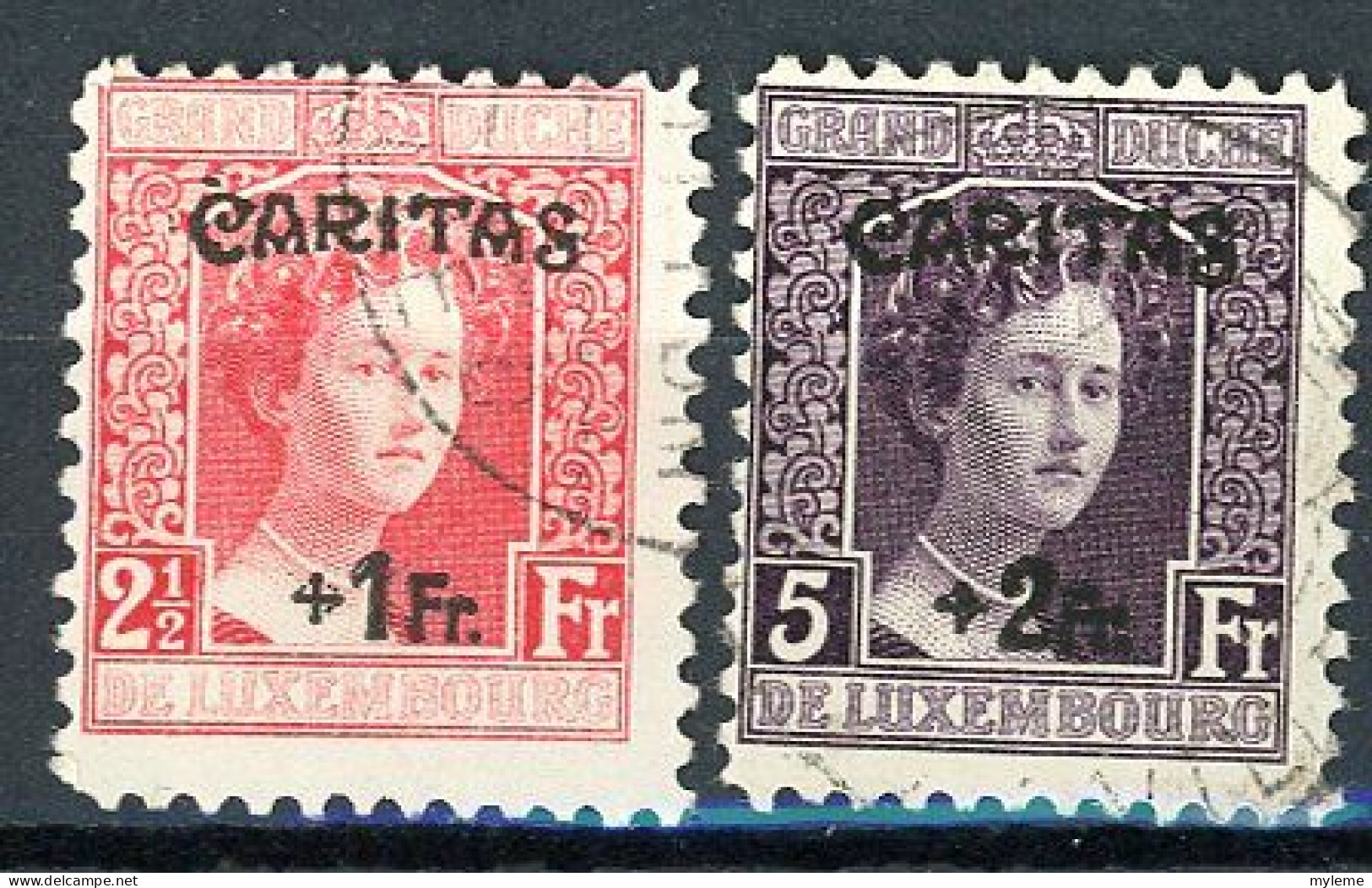 AZ-13 Luxembourg N° 148 + 149 Oblitéré. A Saisir !!! - Used Stamps