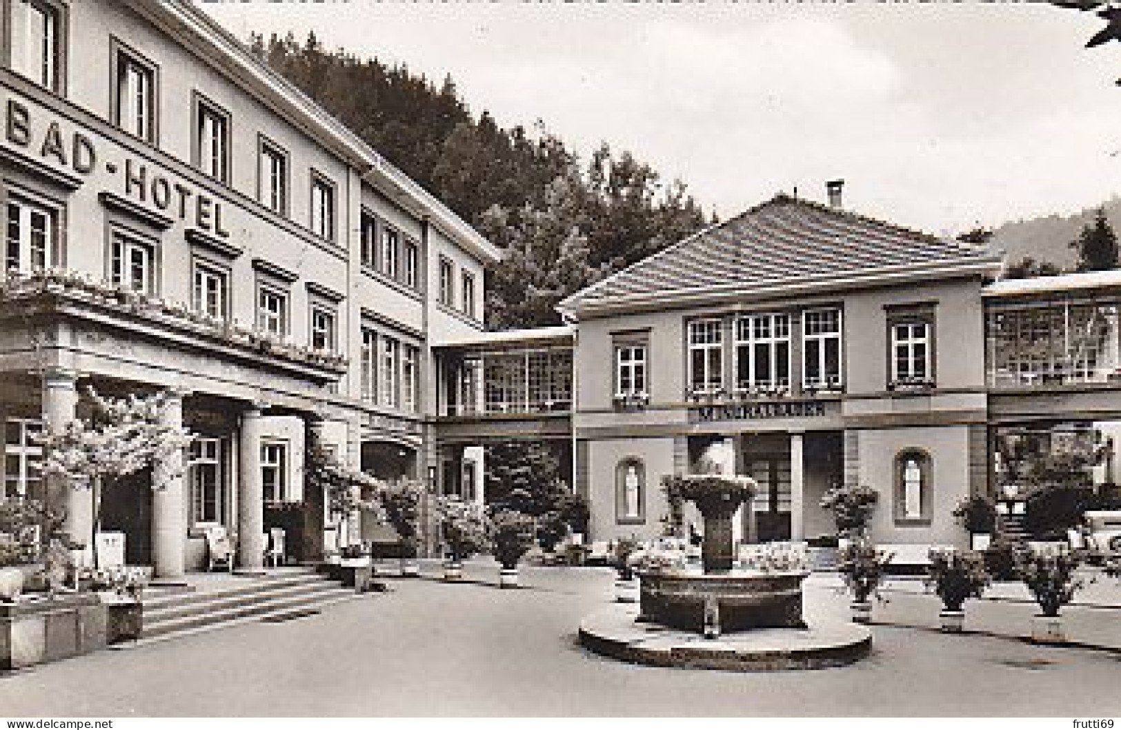 AK 189919 GERMANY - Bad Teinach Im Schwarzwald - Bad-Hotel - Bad Teinach