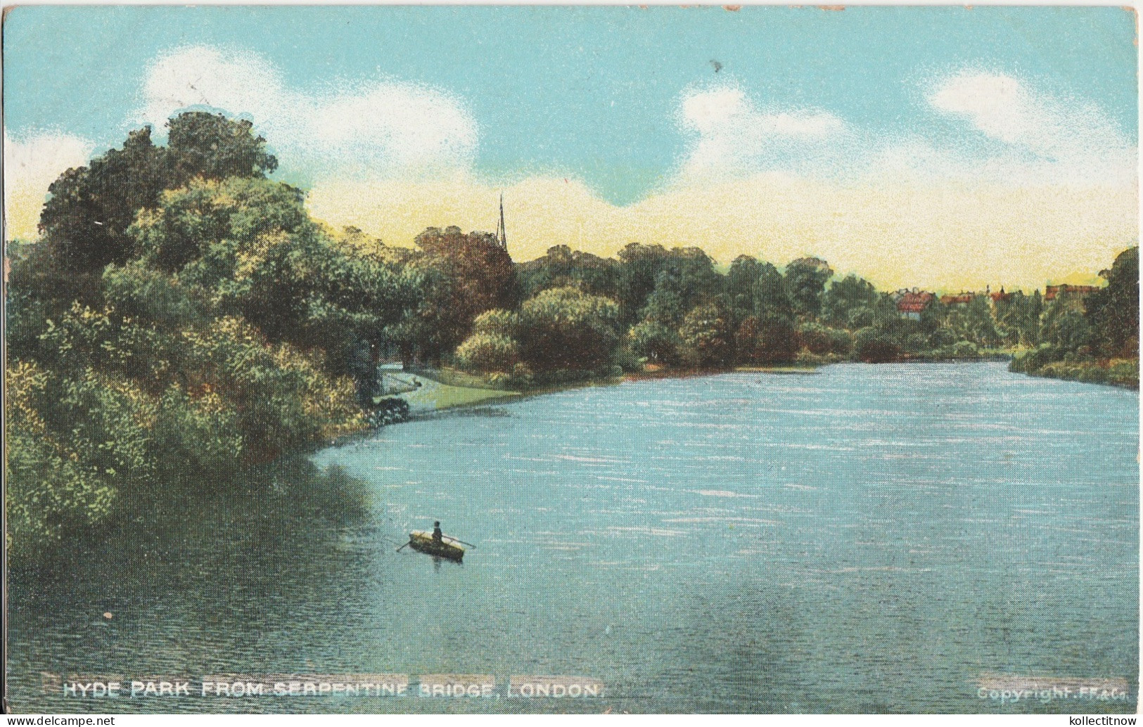 HYDE PARK - FROM SERPENTINE BRIDGE - LONDON - Hyde Park