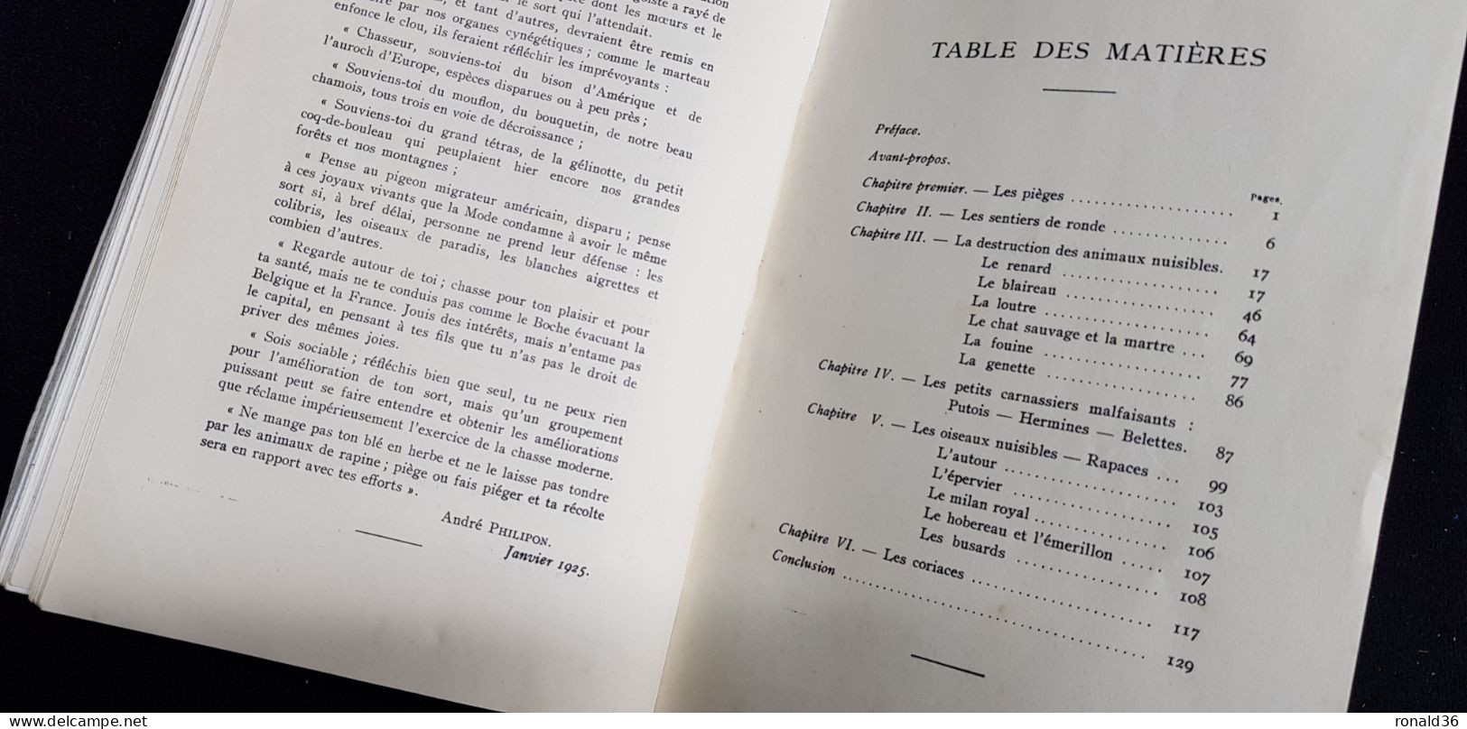 livre LE PIEGEAGE MODERNE Saint Hubert Club de France chasse piège Putois L'Autour l'épervier hobereau émerillon busars