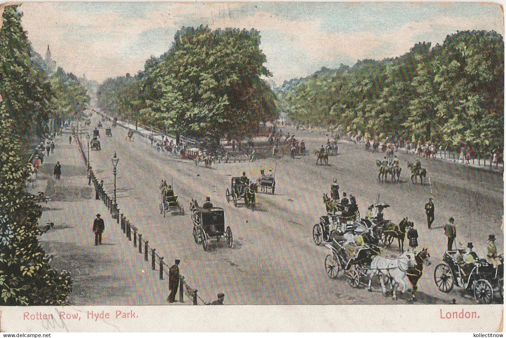 ROTTEN ROW - HYDE PARK - 1905 - Hyde Park