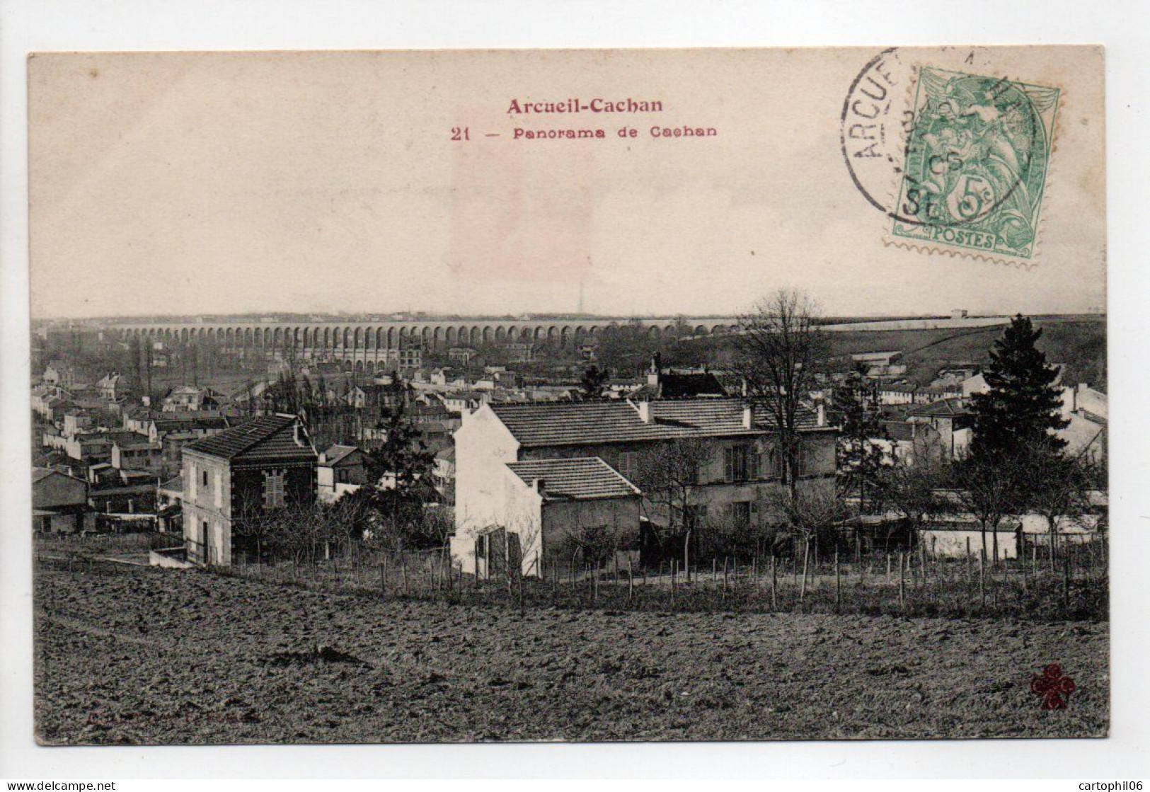 - CPA ARCUEIL-CACHAN (94) - Panorama De Cachan 1906 - - Cachan