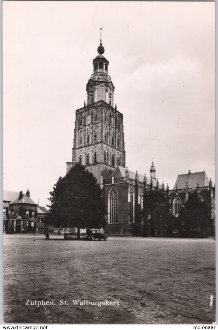 Postkaarten > Europa > Nederland > Gelderland > Zutphen St. Walburgkerk Ongebruikt (13565) - Zutphen