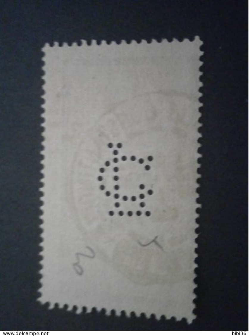 LEVANT MERSON 20 CL5 PERFORATION PERFORES PERFORE PERFIN PERFINS PERFORATION PERFORIERT LOCHUNG PERCE PERFORIERT PERFO - Used Stamps