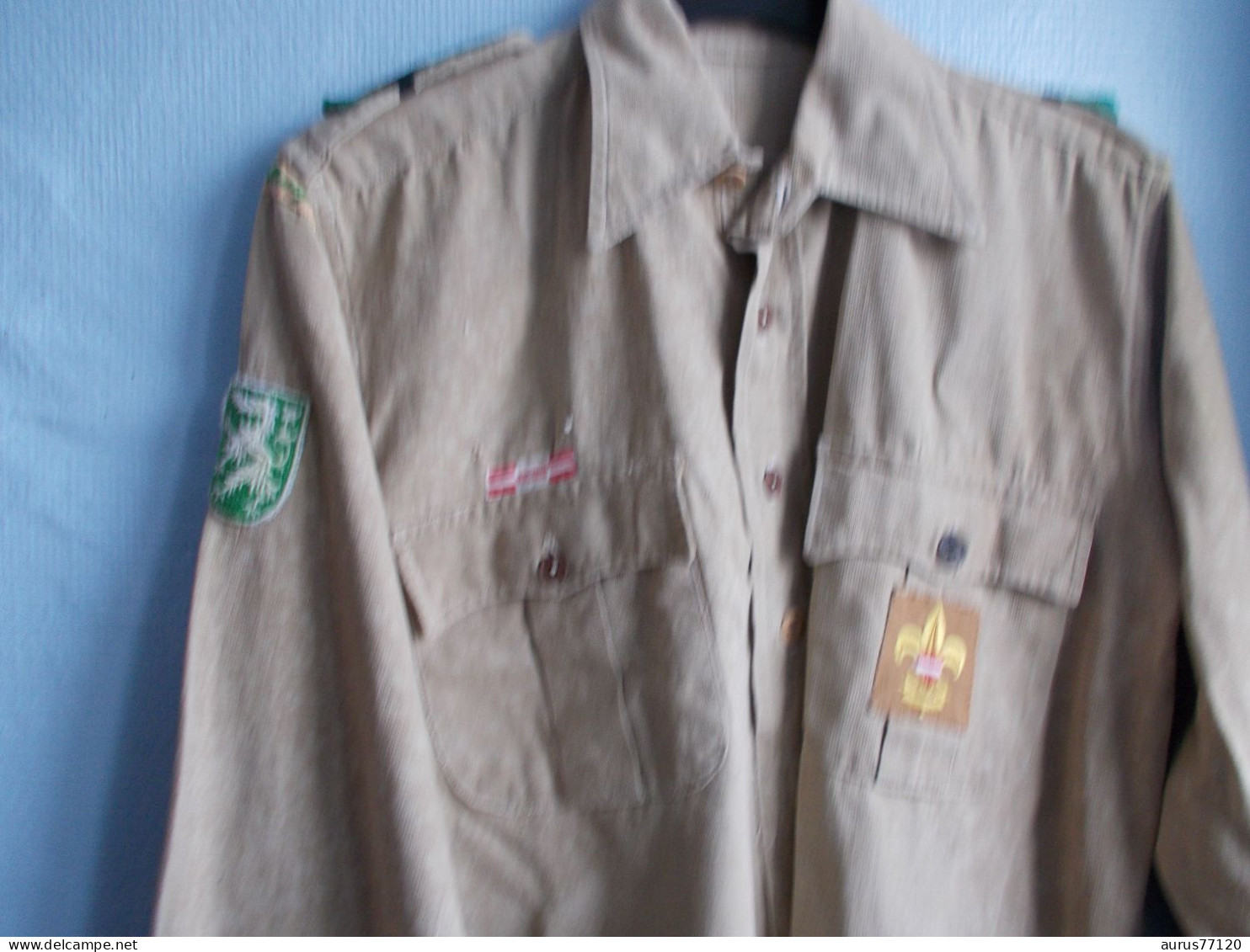 2 Ancienne Chemise De Scout - Uniformes