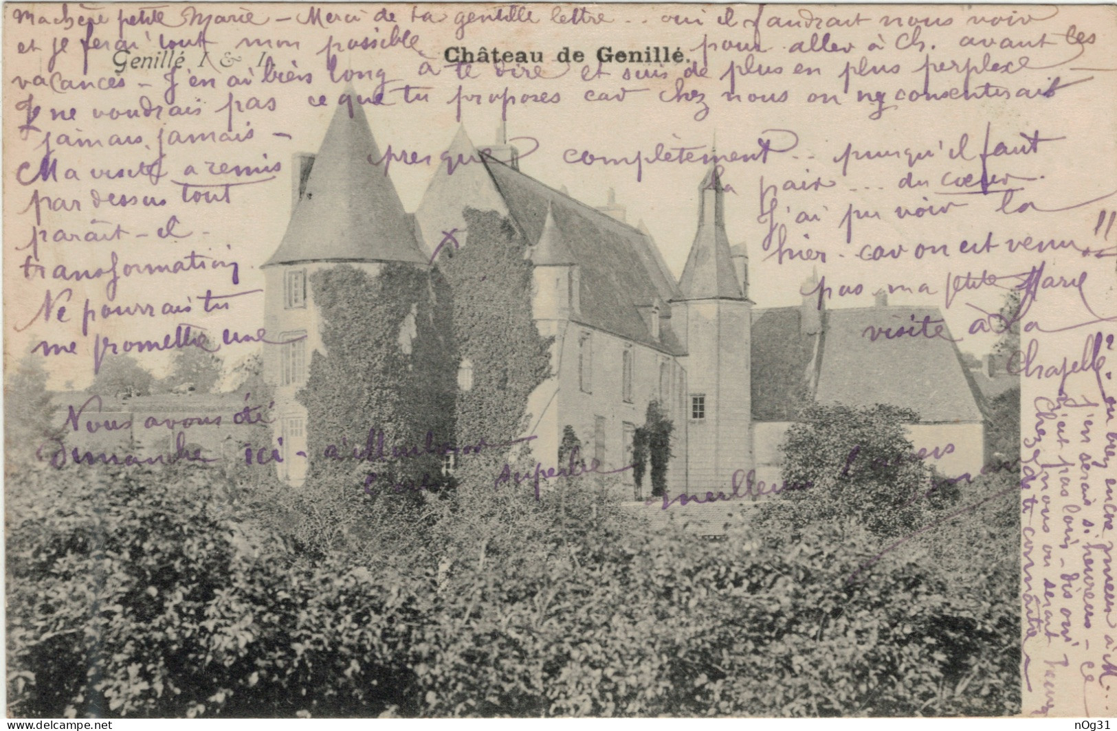 37 - Château De La Genillé - C - Genillé