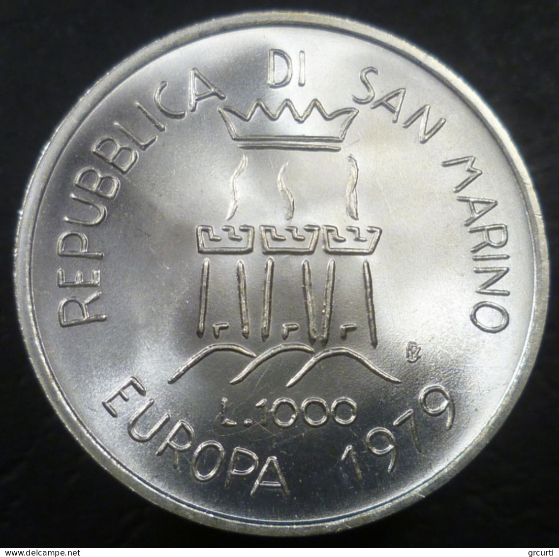 San Marino - 1.000 Lire 1979 - Europa Unita - Gig. 183 - KM# 98 - San Marino