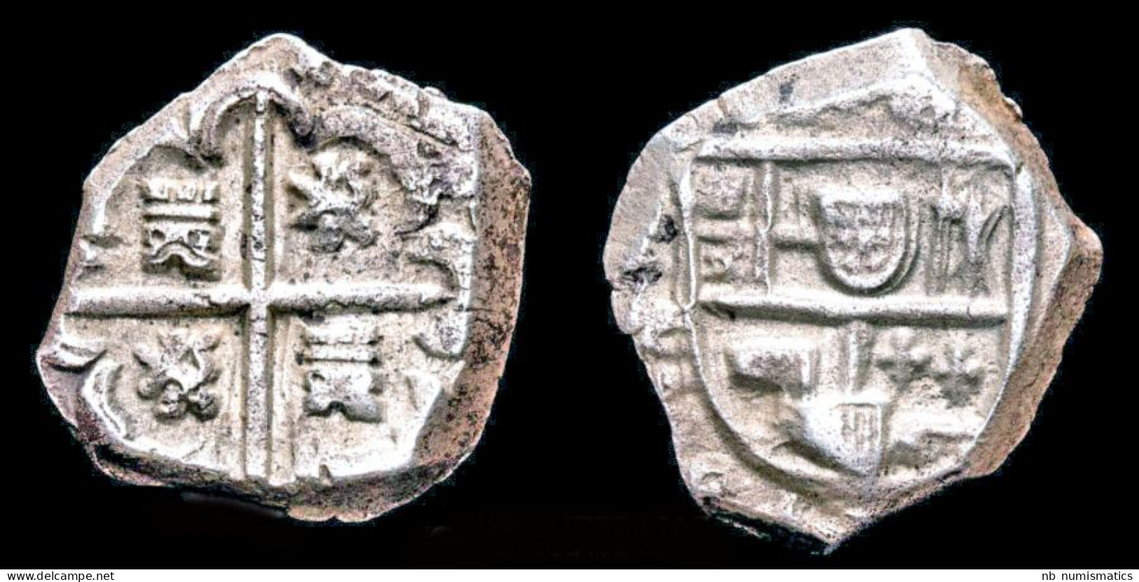Spain Felipe IV Silver Cob Real - Münzen Der Provinzen