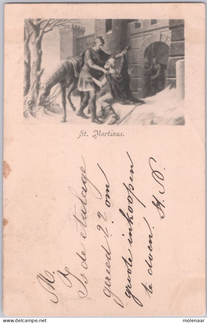 Postkaarten > Europa > Nederland > Gelderland > Zutphen ST. Martinus Gebruikt 1898 (13589) - Zutphen