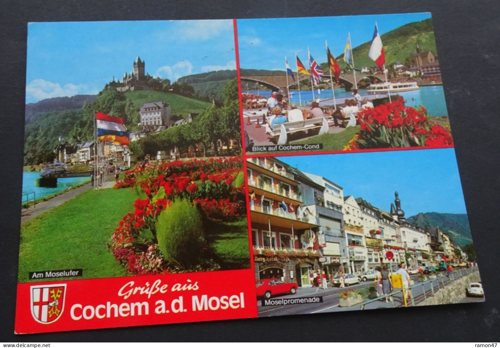 Grüsss Aus Cochem A.d. Mosel - Herst. U. Verlag Schöning & Co + Gebruder Schmidt, Lübeck - Saluti Da.../ Gruss Aus...