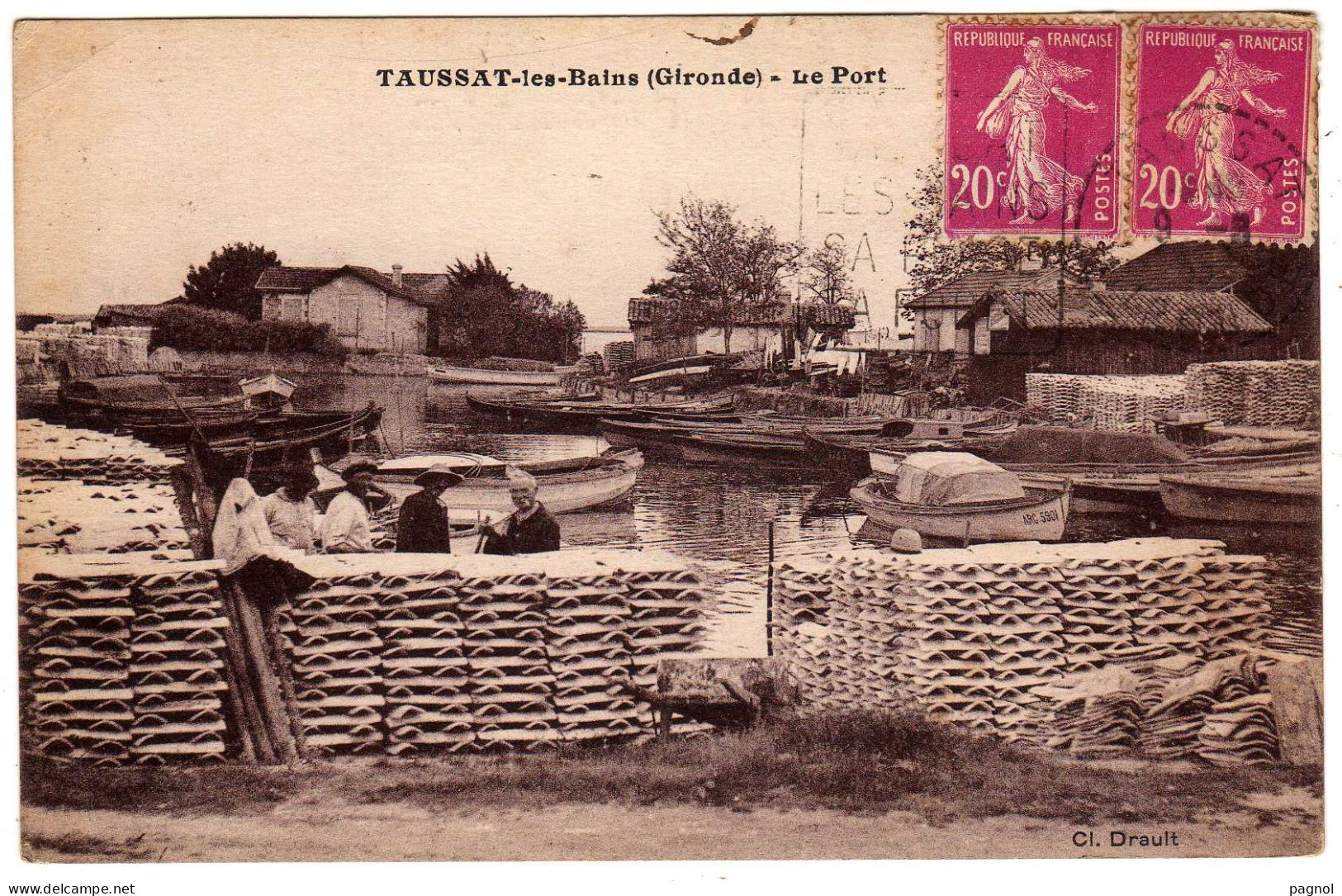 33 : Taussat-les-Bains : Le Port - Autres & Non Classés