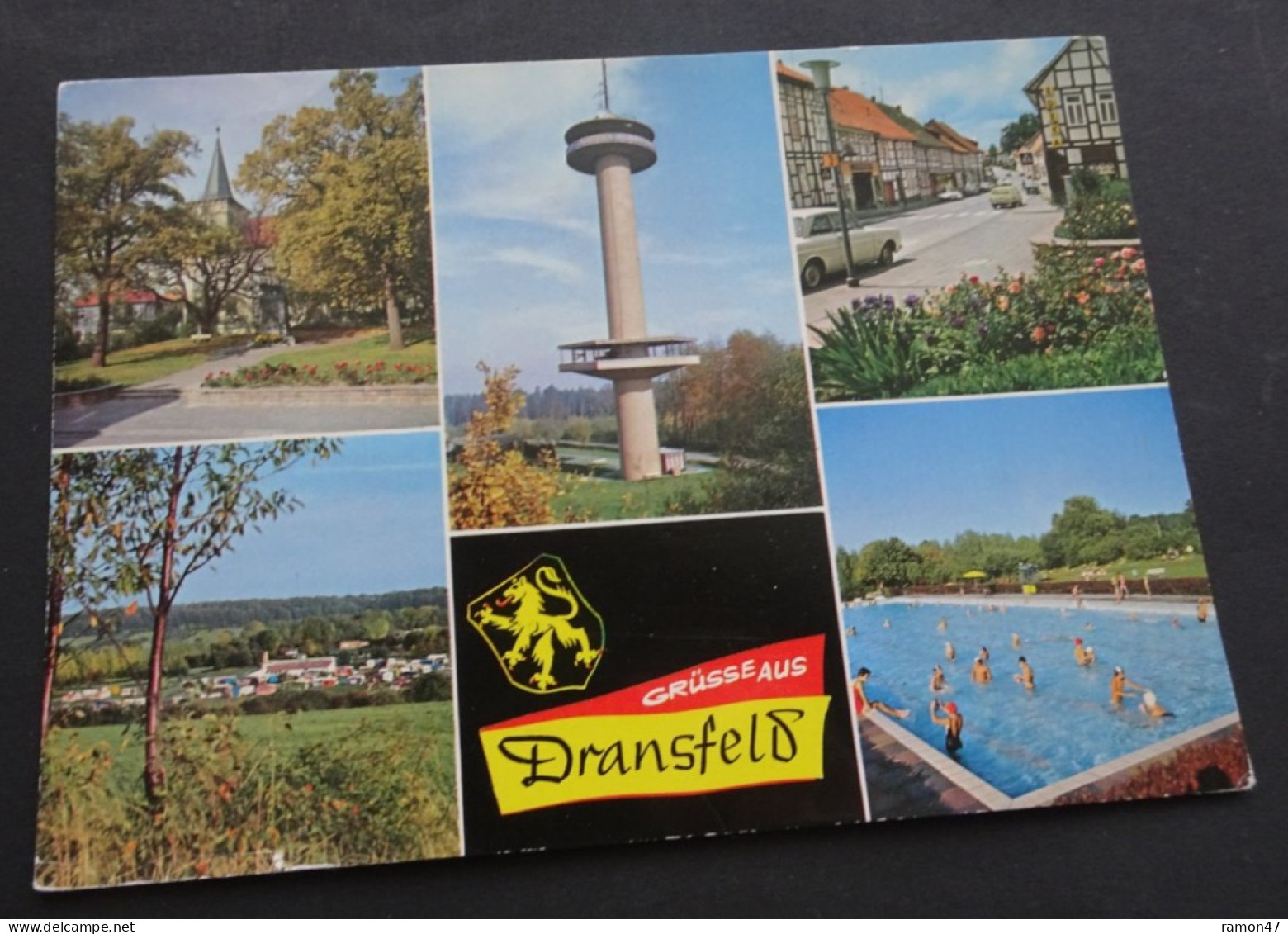 Grüsse Aus Dransfeld - Höhe Des Turmes 51 M - Norbert Grischke, Dransfeld - # Drf 03 - 81/5 - Saluti Da.../ Gruss Aus...