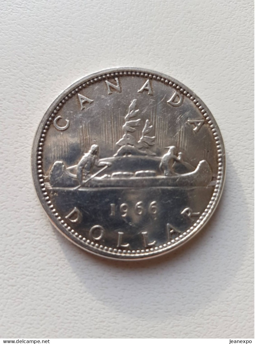 ONE Canadian Dollar 1966 Elizabeth II  CANADA - Canada