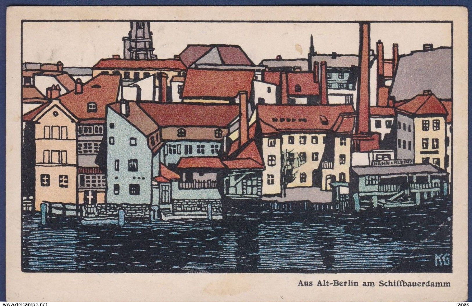 CP Wiener Werkstaetten N° 435 Voir Dos - Wiener Werkstätten