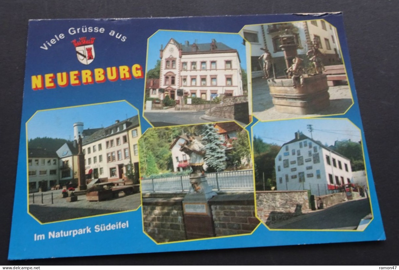 Viele Grüsse Aus Neuerburg - Werbeverlag R. Gorzinski, Mannheim - Saluti Da.../ Gruss Aus...