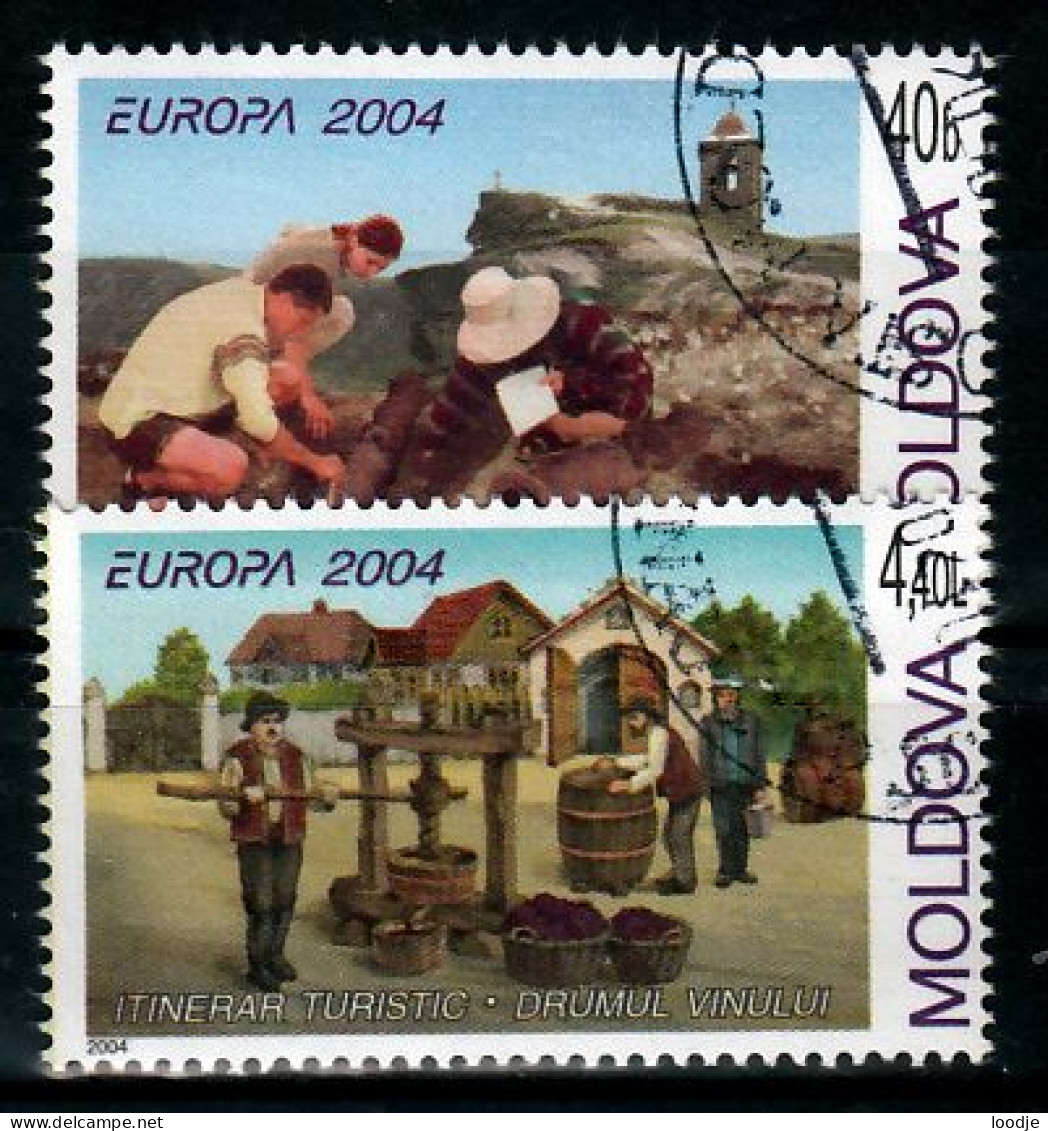 Moldavie   Europa Cept 2004 Gestempeld - 2004