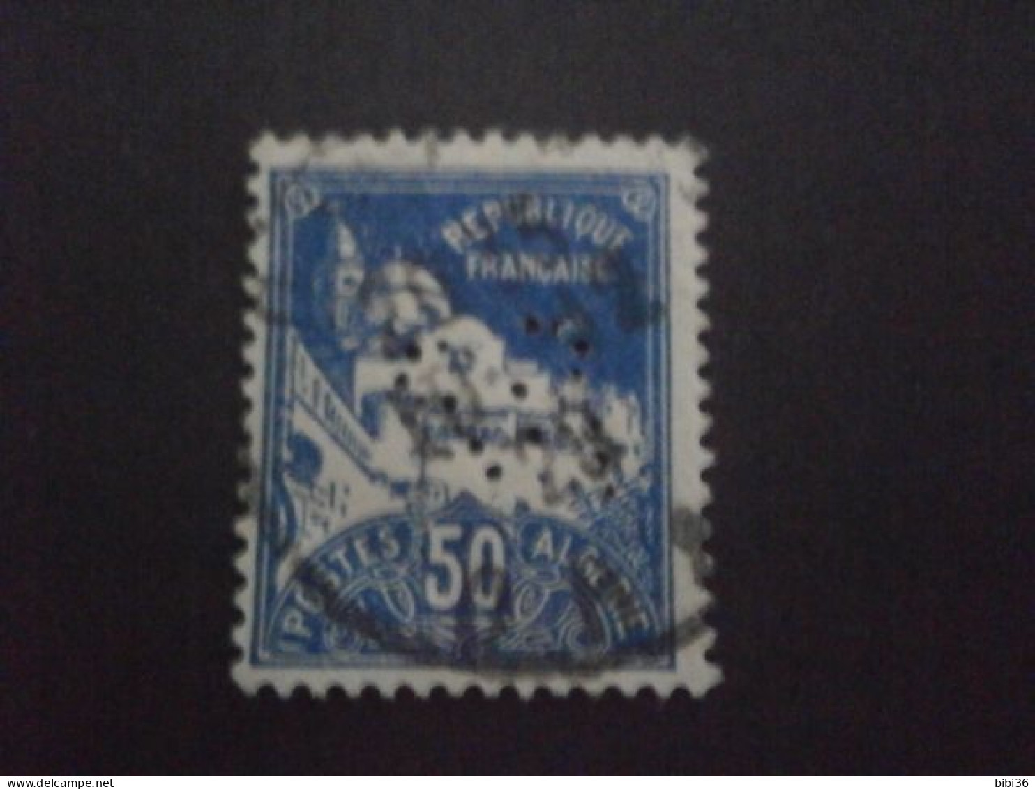 ALGERIE ALGERIA 47 SE31 PERFORATION PERFORES PERFORE PERFIN PERFINS PERFORATION PERFORIERT LOCHUNG PERFO PERCE PERF - Oblitérés