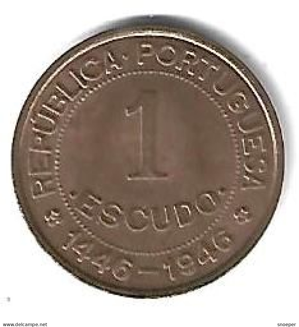 Guinea Bissau 1 Escudo 1946   Km7 Unc - Guinea Bissau