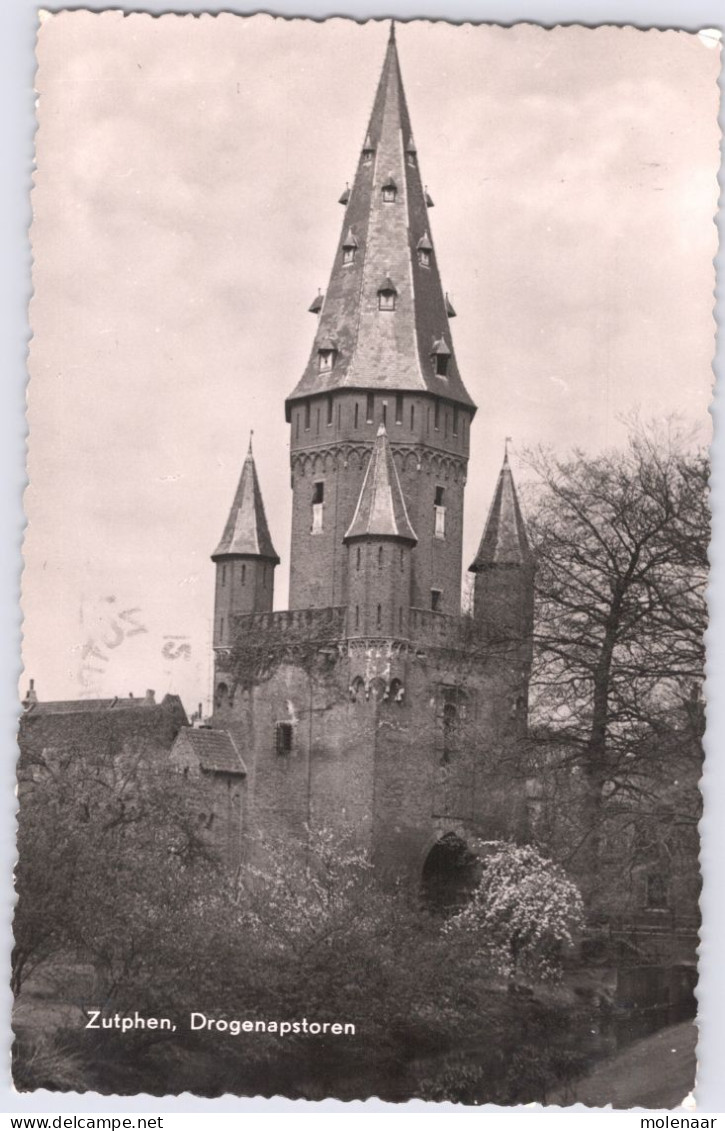 Postkaarten > Europa > Nederland > Gelderland > Zutphen  Drognapstoren Gebruikt 1958 (13623) - Zutphen