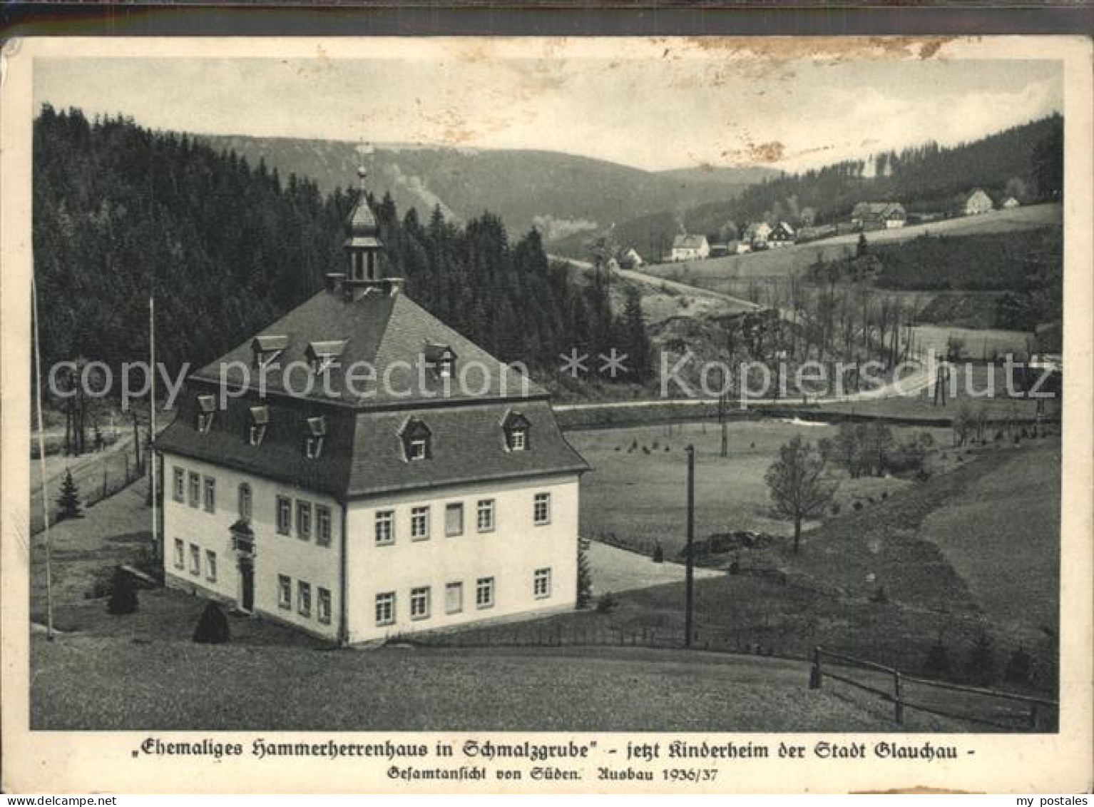 42278404 Schmalzgrube Ehemaliges Hammerherrenhaus Jetzt Kinderheim Schmalzgrube - Jöhstadt