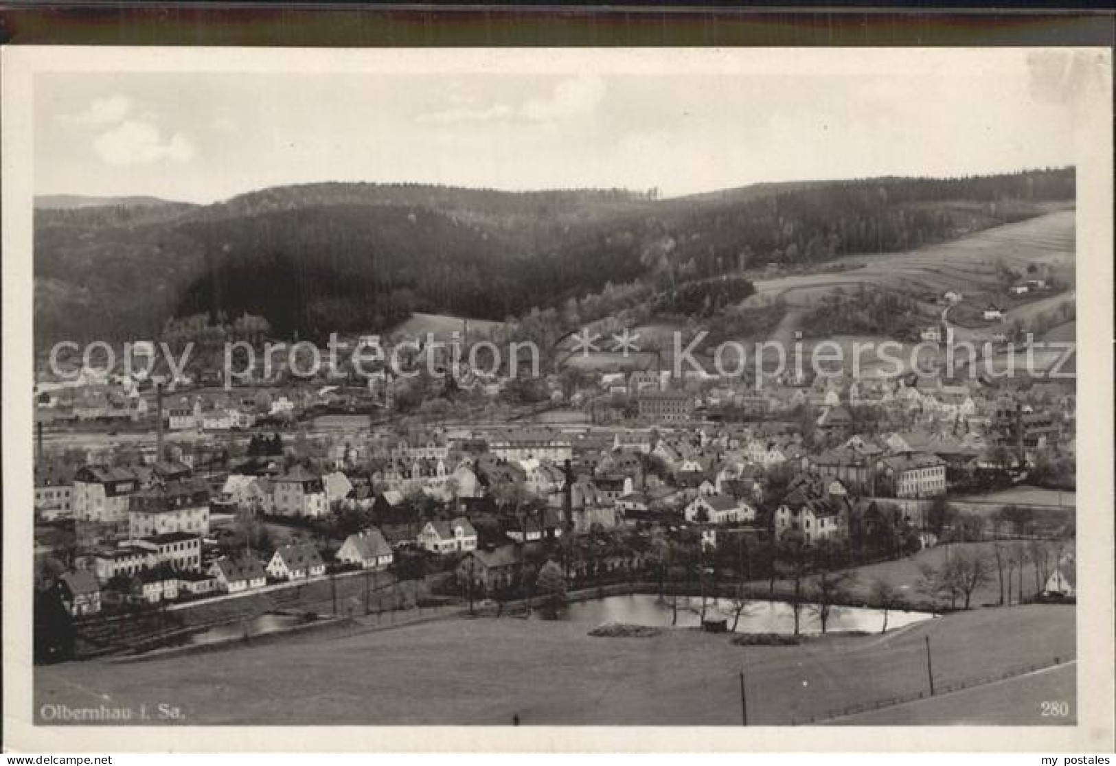 42277815 Olbernhau Erzgebirge Stadtansicht Olbernhau Erzgebirge - Olbernhau