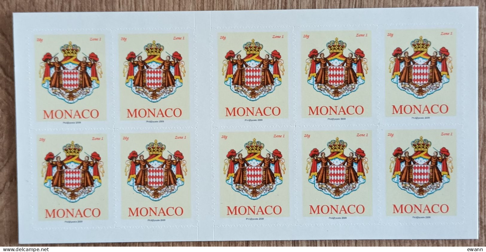 Monaco - Carnet YT N°16 - Armoiries - 2009 - Neuf - Postzegelboekjes