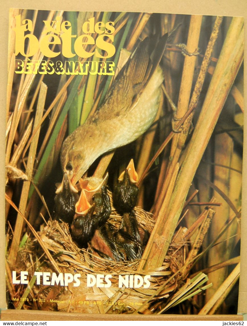 202/ LA VIE DES BETES / BETES ET NATURE N° 202 Du 5/1975, Voir Sommaire - Animaux