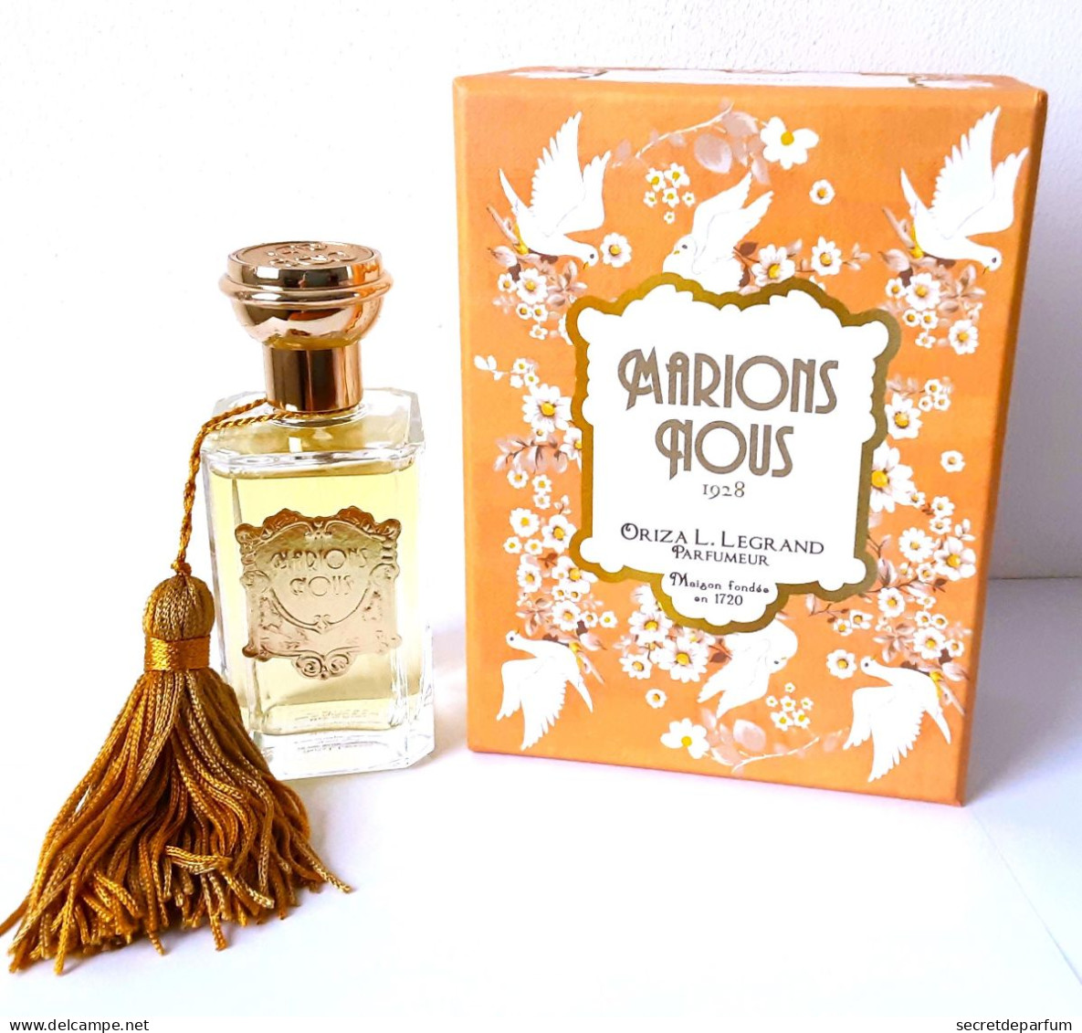 Flacon De Parfum  MARIONS NOUS  De ORIZA L. LEGRAND PARFUMEUR EDP  100 Ml   + BOITE - Mujer