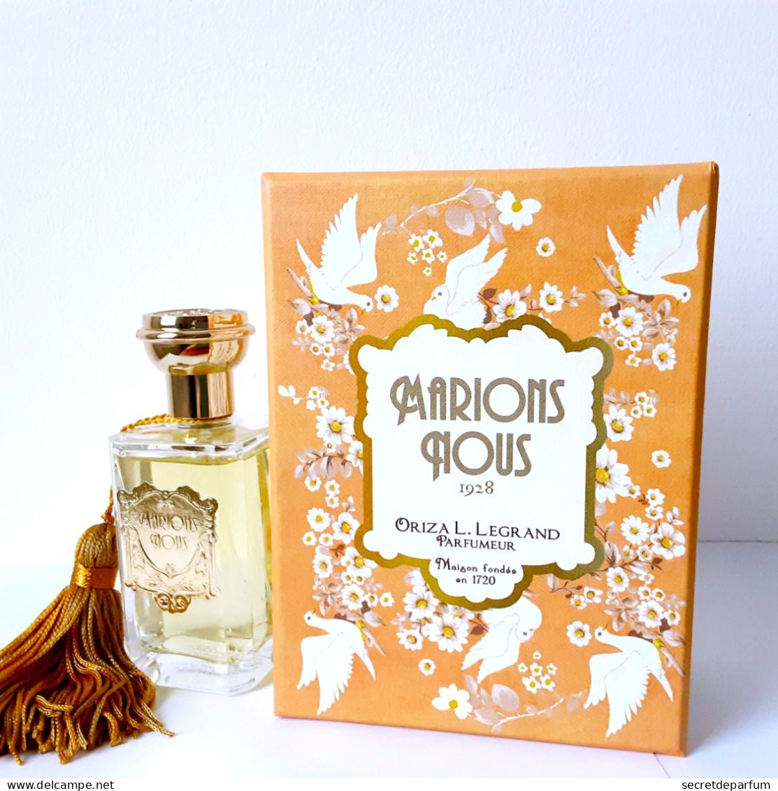 Flacon De Parfum  MARIONS NOUS  De ORIZA L. LEGRAND PARFUMEUR EDP  100 Ml   + BOITE - Women