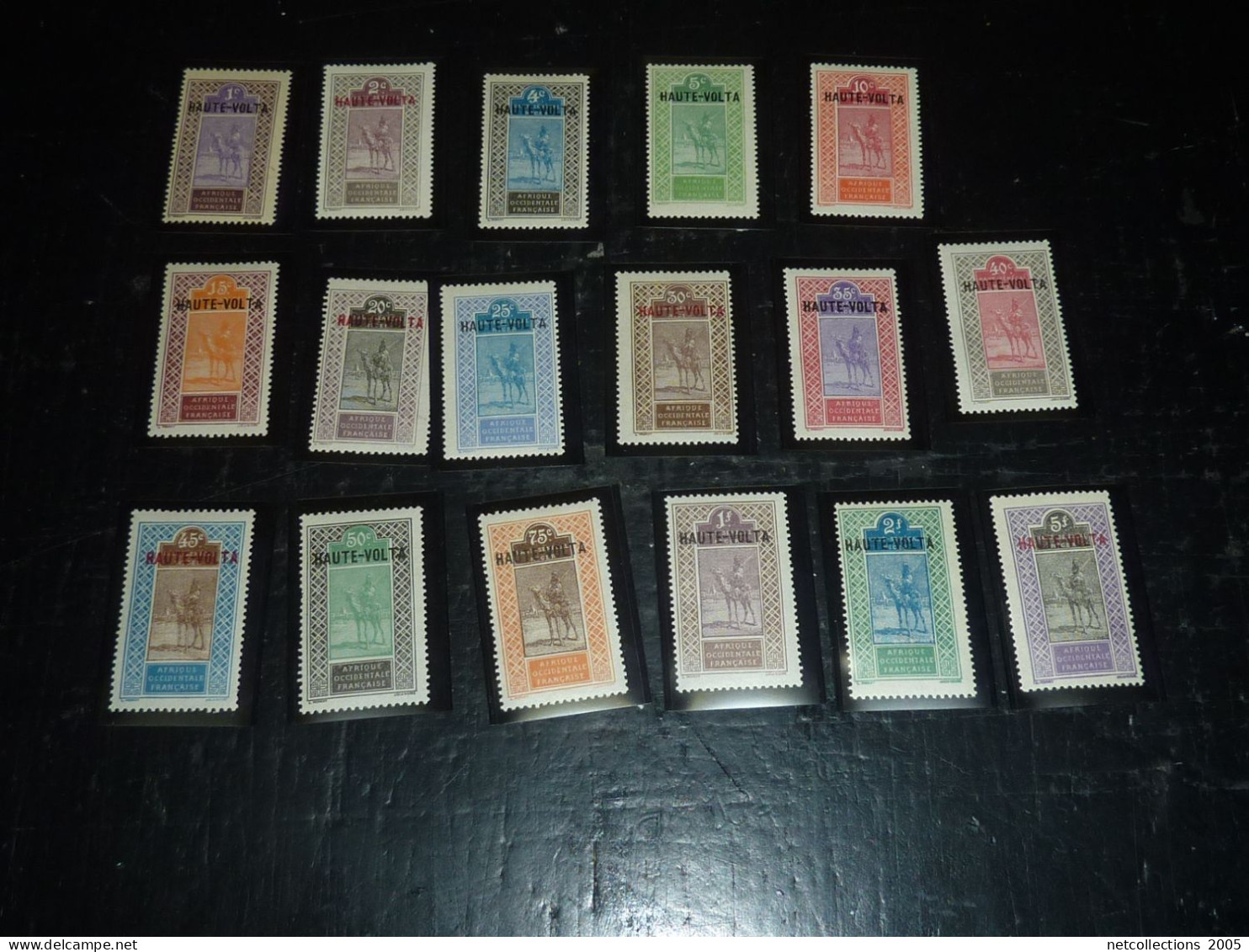 HAUTE-VOLTA 1920 N°1/17 - NEUF SANS CHARNIERES (C.V) - Unused Stamps