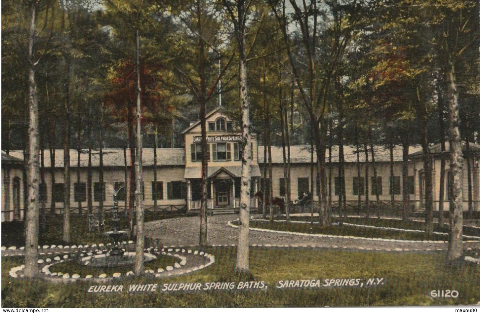 EUREKA WHITE SULPHUR SPRING BATHS, SARATOGA SPRINGS - Saratoga Springs