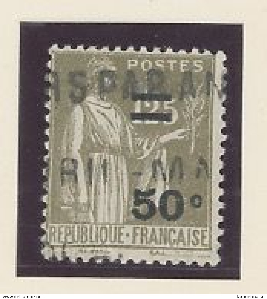 VARIÉTÉ - N°298  -PAIX 50 /1,25 OLIVE  Obl - "C" DE 50° FERMÉ( Maury 298 C) - Used Stamps
