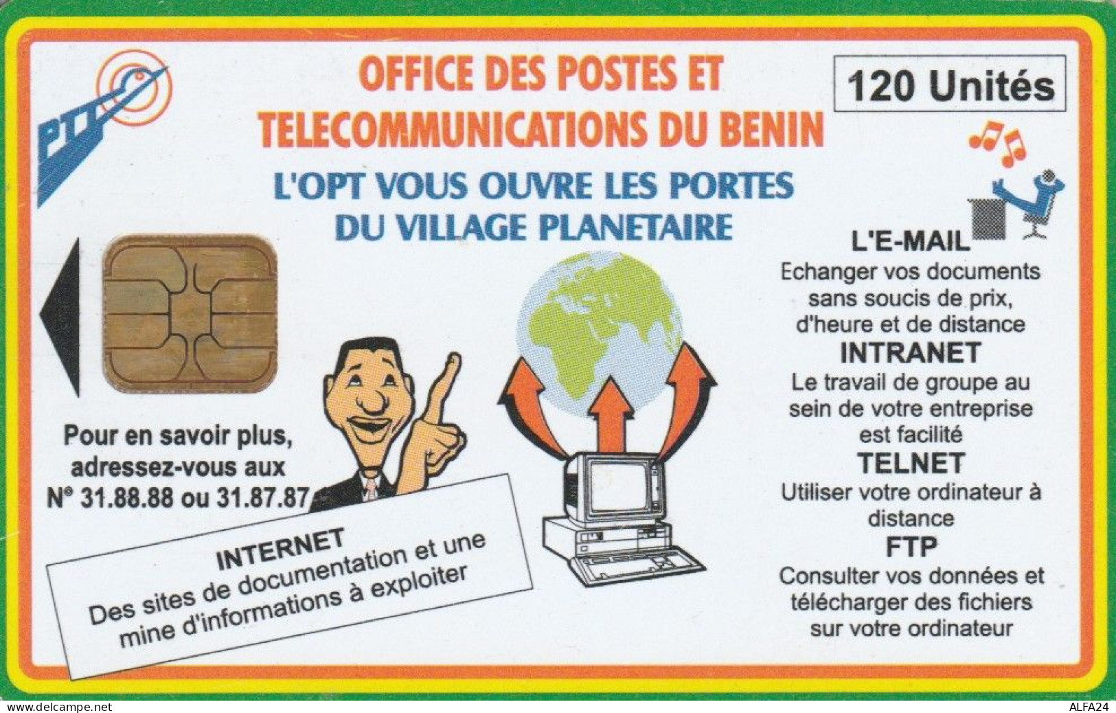 PHONE CARD-BENIN (E48.11.7 - Bénin