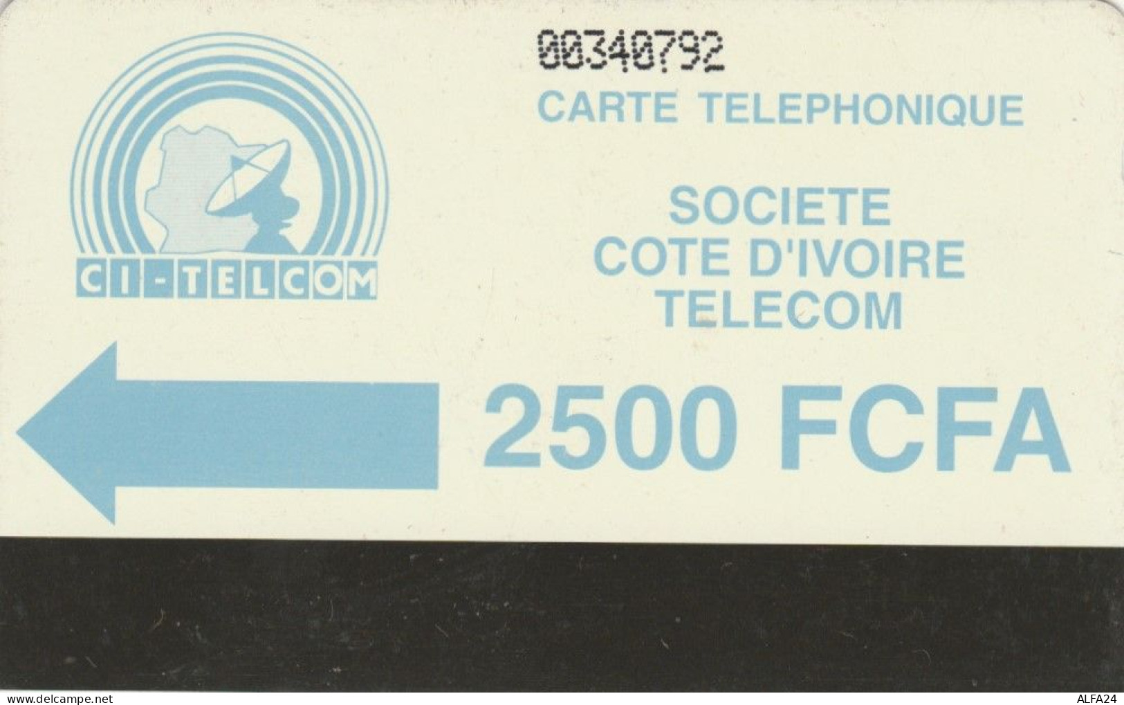 PHONE CARD-COSTA D'AVORIO (E48.8.2 - Côte D'Ivoire