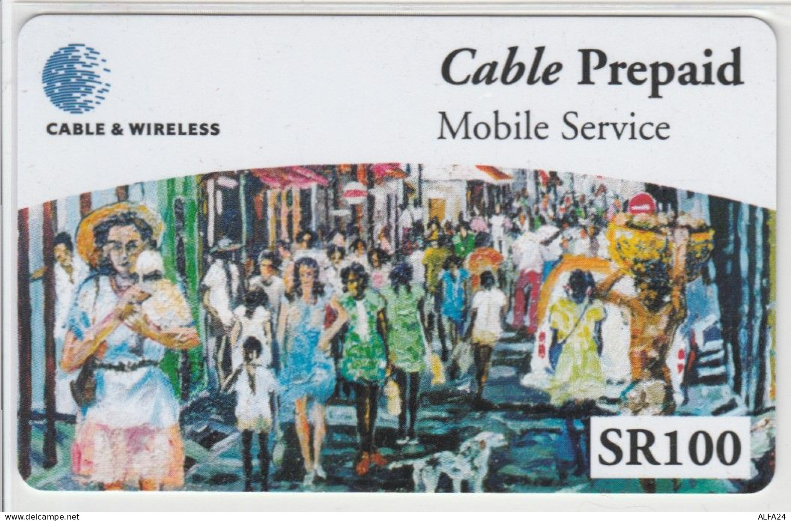 PREPAID PHONE CARD-SEYCHELLES (E48.5.7 - Rapa Nui