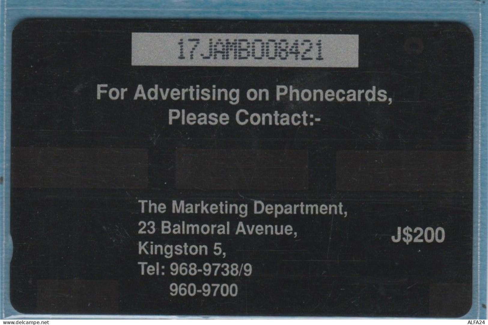 PHONE CARD-JAMAICA (E48.1.4 - Jamaïque