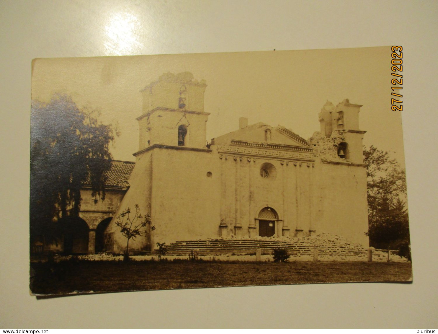 MISSION SANTA BARBARA EARTHQUAKE DAMAGES , 16-1 - Santa Barbara