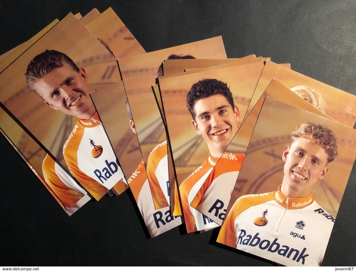 Rabobank 1996 - Complete Set - 23 Cartes / Cards - Cyclists - Cyclisme - Ciclismo -wielrennen - Cyclisme