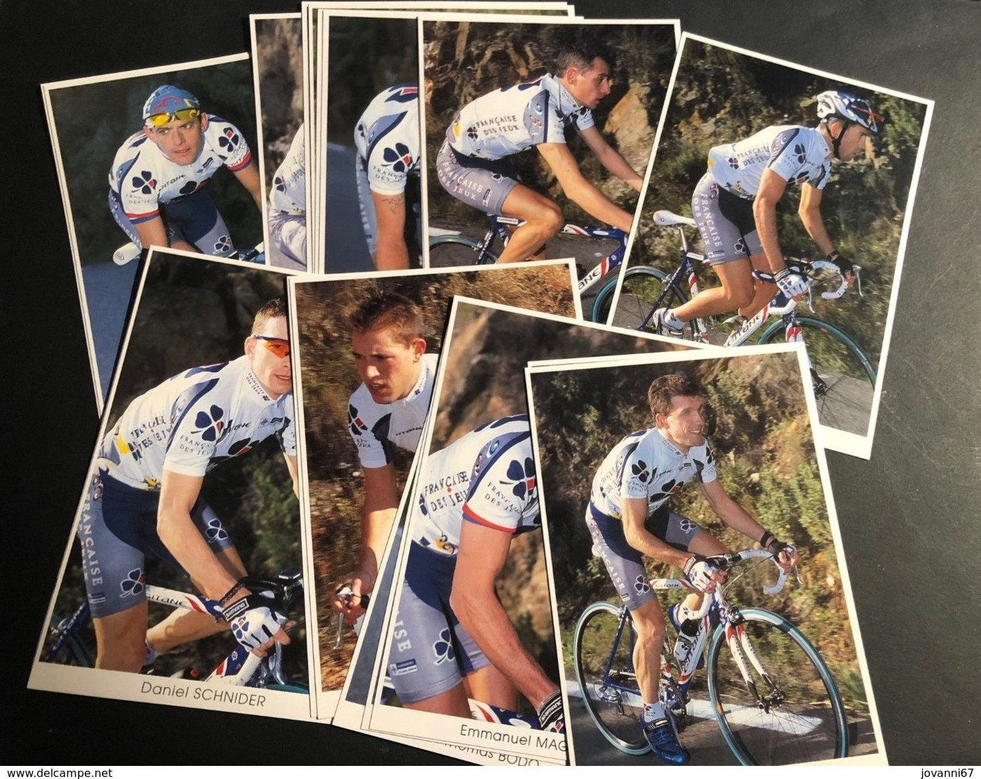 Francais Des Jeunes - 2001 - Complete Set - 19 Cartes / Cards - Cyclists - Cyclisme - Ciclismo -wielrennen - Cyclisme