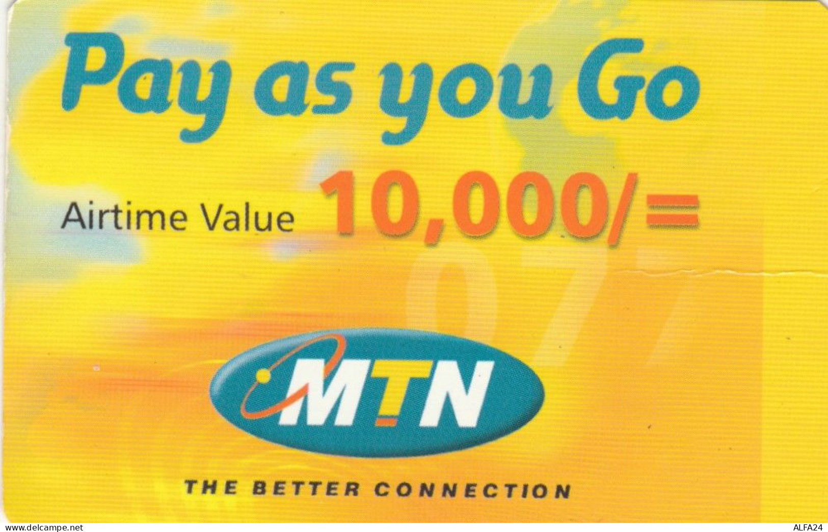 PREPAID PHONE CARD UGANDA (E49.36.8 - Ouganda