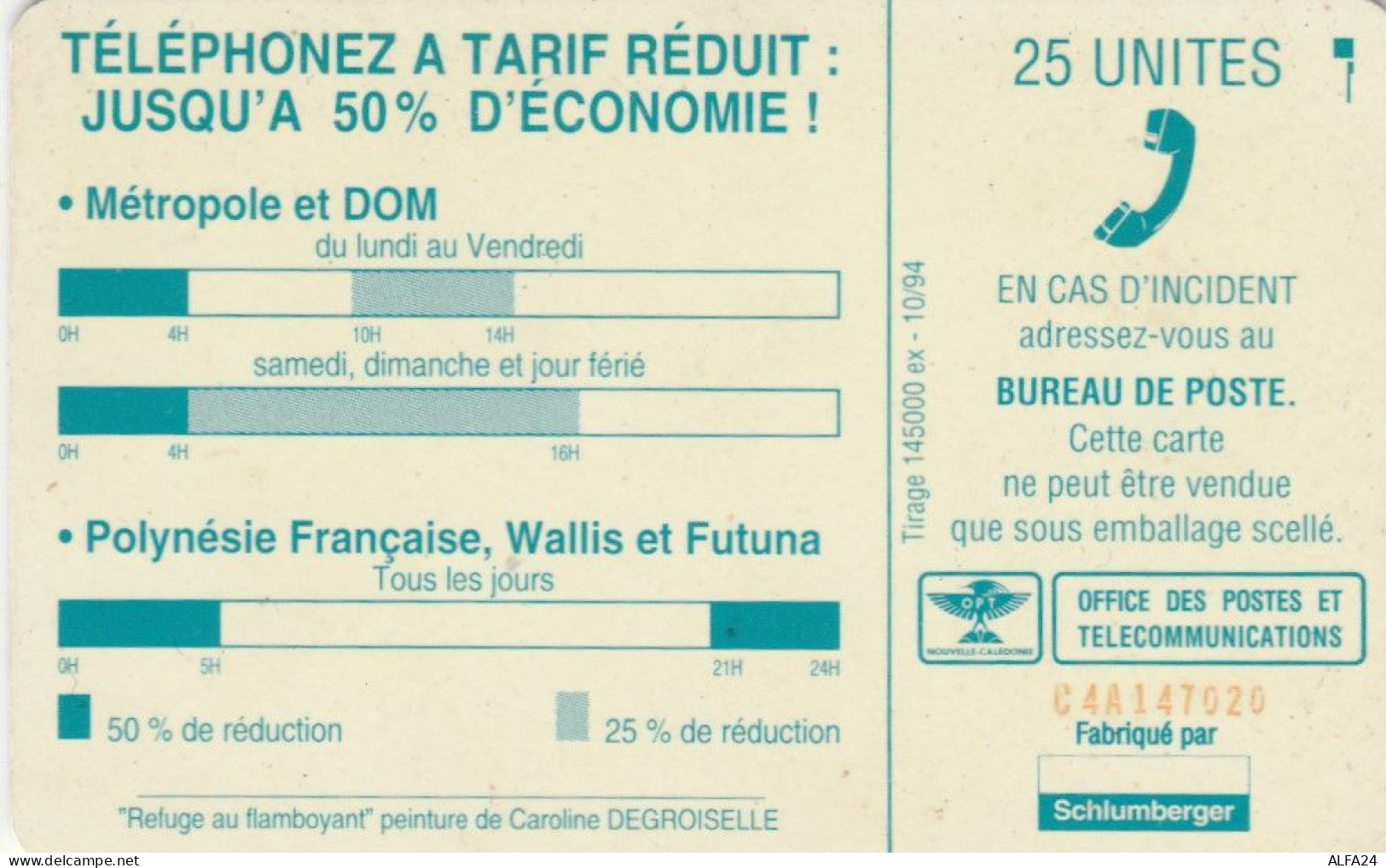 PHONE CARDS NUOVA CALEDONIA (E49.1.3 - Nouvelle-Calédonie