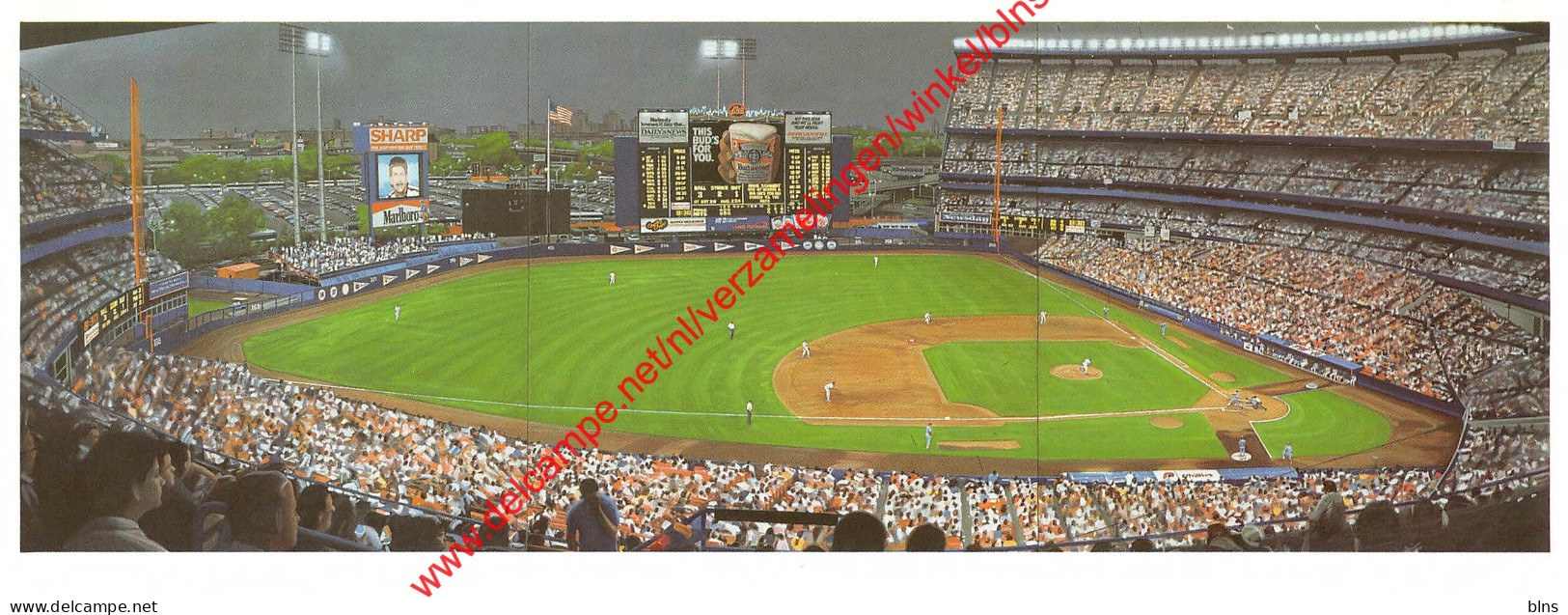 Twilight At Shea By Andy Jurinko - Baseball - 23x8cm - Baseball