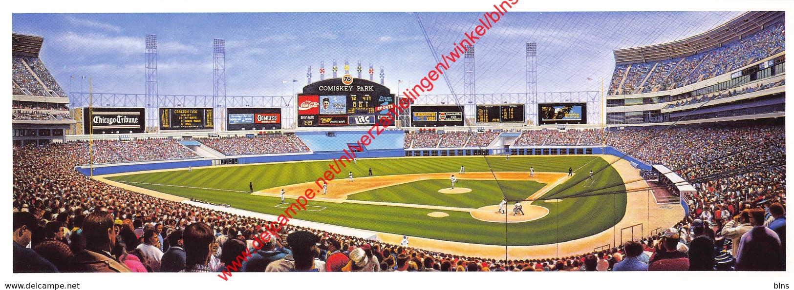 New Comiskey Park By William Feldman - Baseball - 23x8,5cm - Honkbal