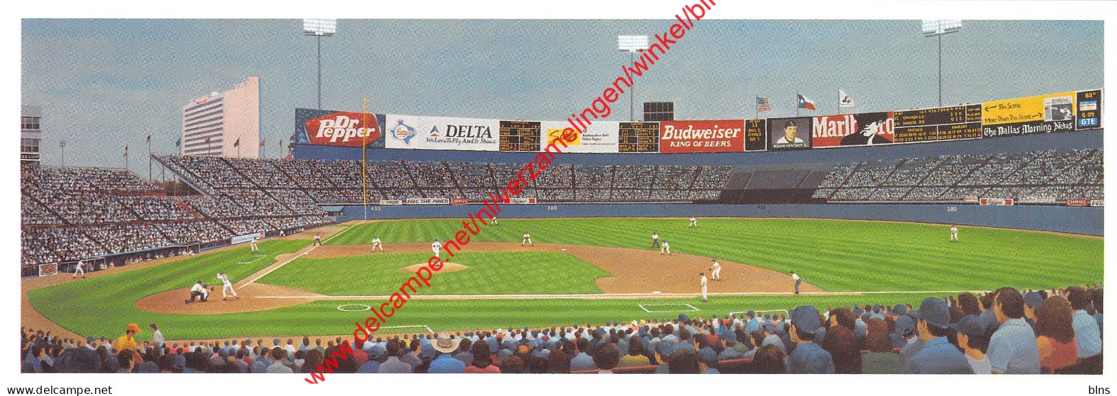 Texas Twilight Heat By Thomas Kolendra - Baseball - 23x8cm - Honkbal