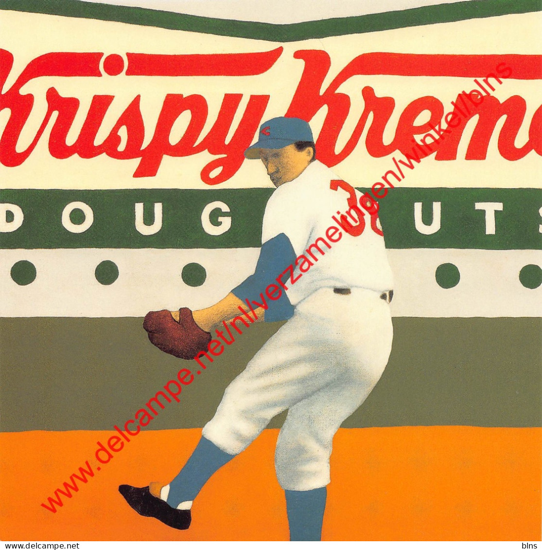 Krispy Kreme - Baseball - Vincent Scilla - 15x15cm - Baseball